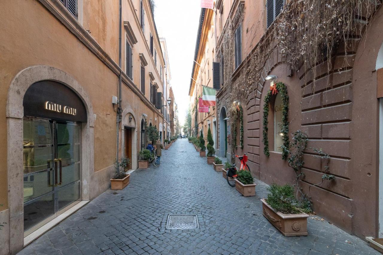 Luxury Piazza Di Spagna Escape With Terrace And Private Spa Рим Екстериор снимка