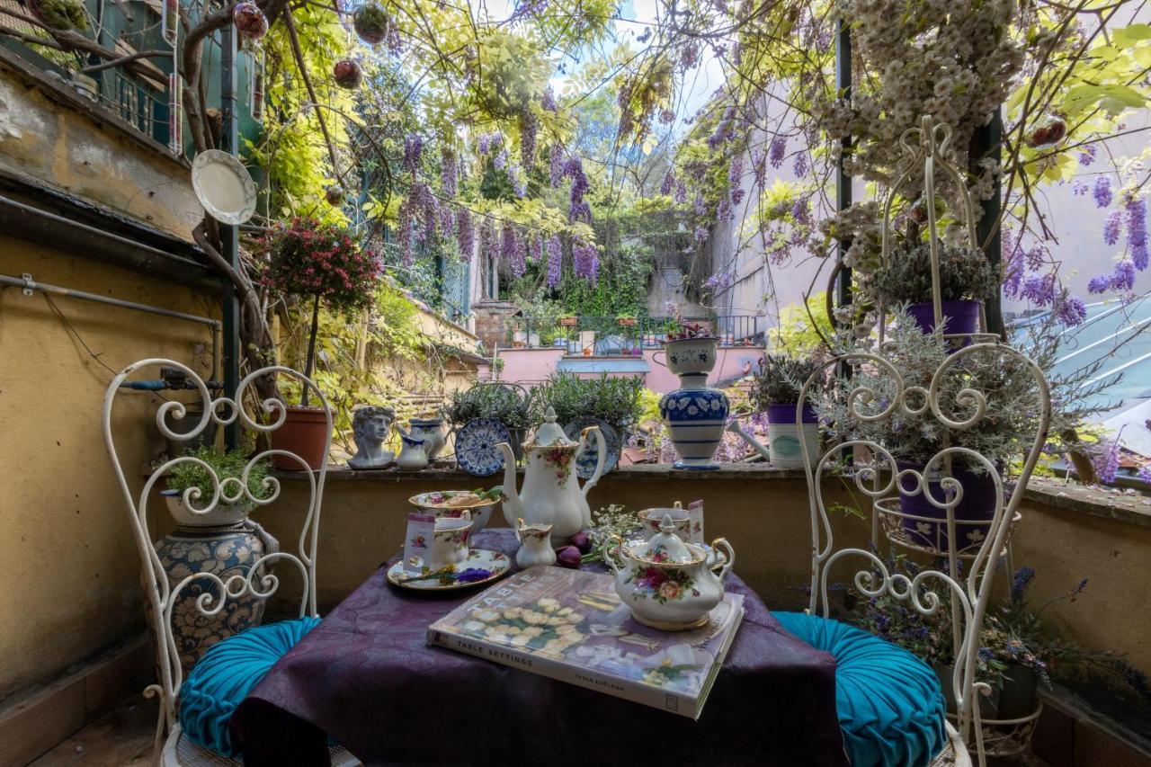 Luxury Piazza Di Spagna Escape With Terrace And Private Spa Рим Екстериор снимка