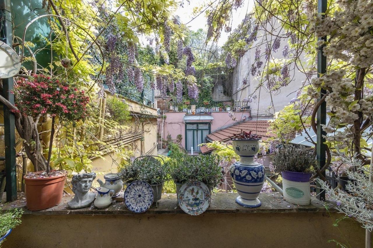 Luxury Piazza Di Spagna Escape With Terrace And Private Spa Рим Екстериор снимка